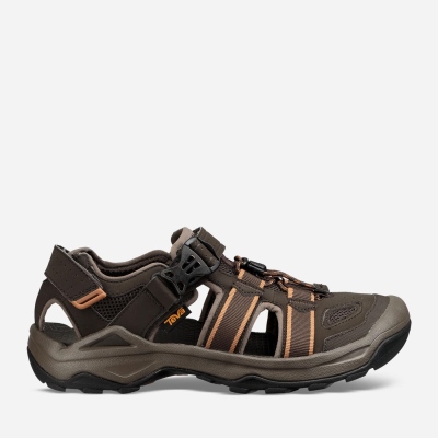 Teva Omnium 2 Men's Black Olive Hiking Sandals CA98503 Canada Sale